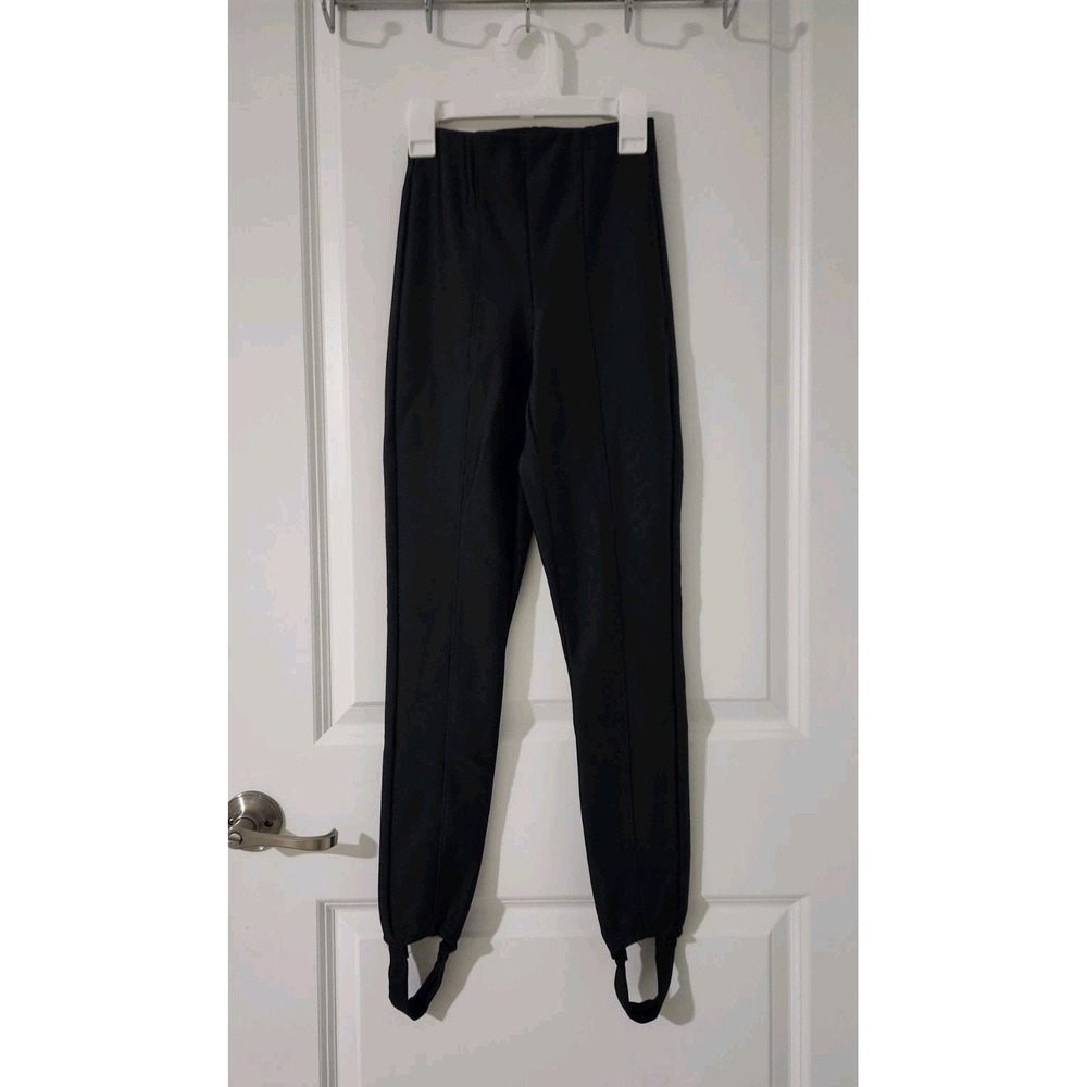 Good American Women's Mid-Rise Leggings Black Size 1‎